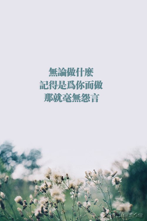 你的手机壁纸需要被治愈了